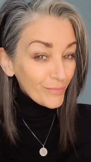 4K views · 42 reactions | Our Double Take Baked Full Coverage Foundation gives you a classic matte finish that's never cakey, and a long-wear formula that doesn't fade! Don't believe us? Watch @jens_going_gray.zy for yourself.  Jen is wearing shade Light. ✨ Shop Double Take Foundation on Laurageller.com ❤️ #laurageller #lauragellerbeauty #bakedmakeup #bakedfoundation #maturemakeup #matureskin | Laura Geller Beauty | Facebook