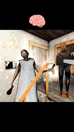 Killing Granny and Grandpa with a Secret Trick! 😈 (Full Gameplay)#granny #viral #shorts #horror