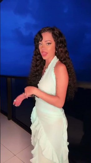 Malu Trevejo Sexy White Dress On The Beach Hot Onlyfans