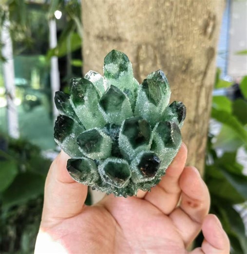 Natural Green Quartz Crystal Cluster: Healing Mineral Specimen, 0.5lbs - Etsy