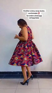 204K views · 2K reactions | A lovely wrap dress Beautiful and fancy.. Made in different prints For orders and inquiries kindly whatsapp +254710627590. We are located at Donholm Nairobi Kenya near Jacaranda roundabout and deliver worldwide | Nguo Bora Styles | Facebook