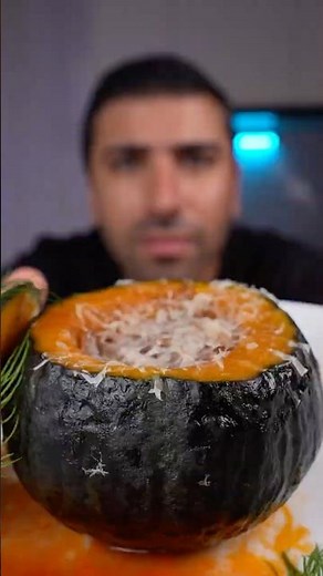 Stuffed Pumpkin Magic 🎃 | Baked Pumpkin Filled with Meat & Rice | Perfect Fall Recipe