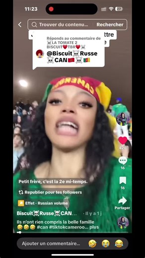 Réponse à LA TOMATE: Une Guerre de Biscuit