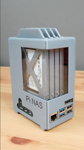 Building the Ultimate Pi 5 NAS: Easy Drive Swapping #techtok #raspberrypi5 #tech #nas