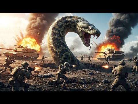 A Massive Python Attacks U.S. Troops, But What They Discover Next Is Terrifying