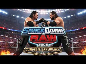 WWE Smackdown vs Raw 2008 Full 24/7 Mode & SVR 2008 GM Mode | WWE SVR 2008 Gameplay