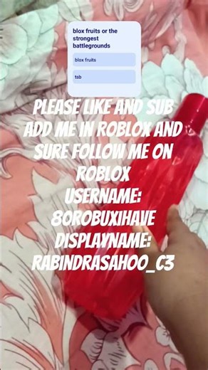 Add me in Roblox make sure like and sub follow me in roblox