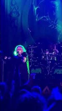 Overkill - hello from the gutter line in San Antonio TX 2026. #sanantoniotx #heavymetal #livemusic