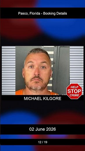 Pasco, Florida Booking Records - 02 June 2026