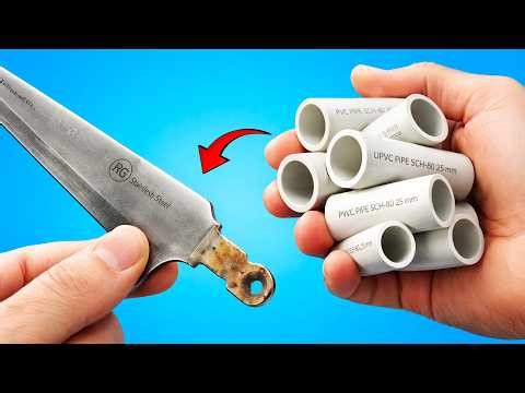 No one knows Old PVC Pipes are a Hidden Gold Mine! Genius Idea!