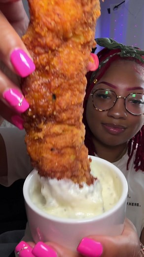 Crispy and Juicy Fried Fish Mukbang with Tartar Sauce