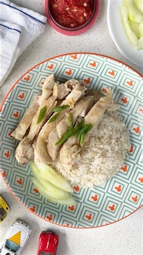 30-min Rice Cooker Chicken Rice #chickenrice #ricecooker #easyrecipe