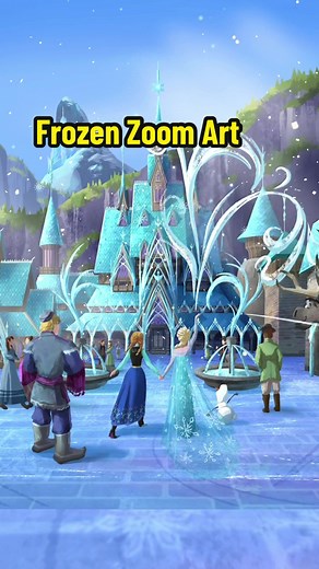 Explore Arendelle in Frozen Zoom Art