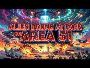 Alien Drone Attack on Area 51 | Mysterious UFO Invasion Caught on Camera (Sci-Fi Story)