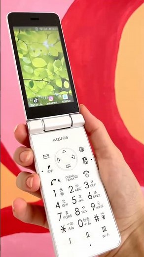 This Sharp Aquos 601SH in Silver and more Keitai flip phones are available at Y2KPHONES!