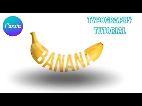 Easy Typography Design in Canva #typographydesign #typographytutorial #canvatutorial