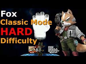 Super Smash Bros. Brawl - Classic Mode - (HARD Difficulty) (Fox)