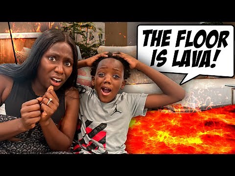 FLOOR is LAVA CHALLENGE