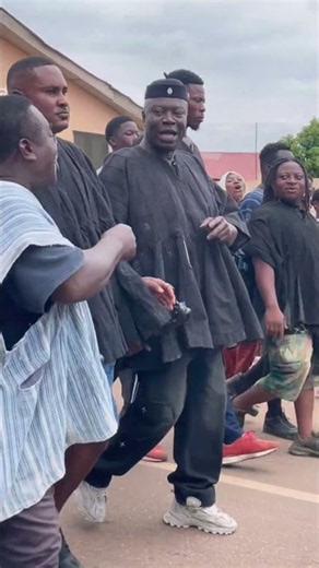 See a Smiling Face in Ghana's Odwira Procession #odwira #akan #ghana #shorts