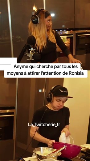 Anyme cherche par tous les moyens à attirer l'attention de Ronisia #anyme