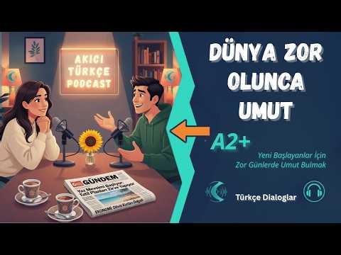 Learn Turkish: Finding Hope When the World Feels Broken (Real Conversation + Everyday Phrases)