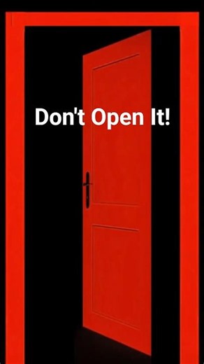 Dare to open the red door? 👁️ Scary Face Jumpscare