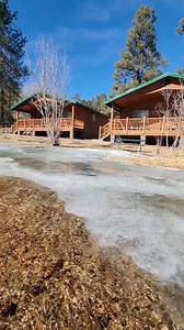 8.9K views · 121 reactions |  Just steps from Cabins 94-97, the icy river brings serenity to Greer’s winter beauty. Unwind by the water, breathe in the crisp air, and enjoy the peaceful charm of a riverside cabin escape. ❄️ #greeraz | Greer Lodge Resort & Cabins | Facebook