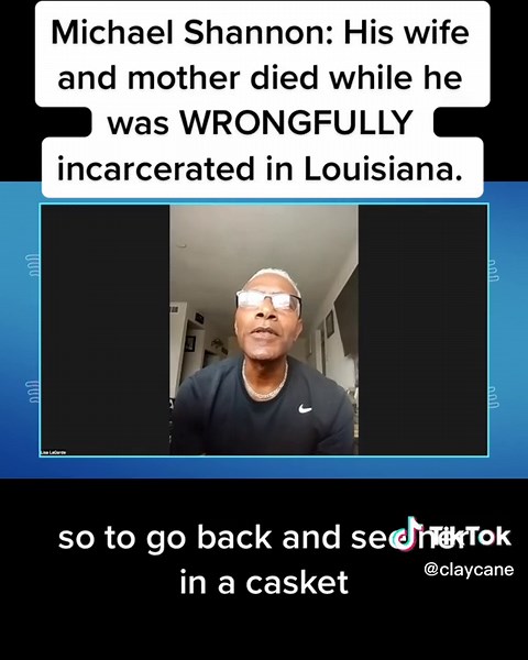 #michaelshannon #neworleans #wrongfullyconvicted #innocenceproject #exonerated This is how wrongful convictions impacts families. In 2005, Michael Shannon, 43 at the time, was wrongfully arrested in his New Orleans home for a shooting he had nothing to do with -- one eyewitness account would change his life forever. No physical evidence and an airtight alibi, but he was convicted. After a total of 10 years in prison, he was exonerated in 2018. See the full interview at youtube.com/claycaneshow