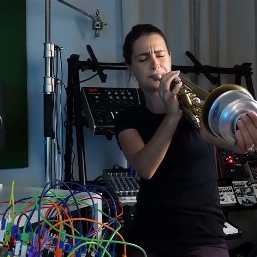 Exploring some interactions + dialogue between my trumpet and Buchla modular synthesizer.
