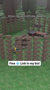 When I Build Invincible Base in 99 Nights in the Forest | Dark Forest