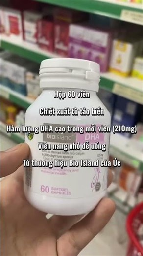Bí quyết bổ sung DHA cho mẹ bầu từ Bio Island Úc 🤰🇦🇺 #Shorts