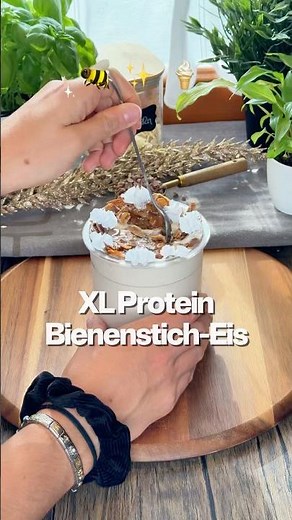 Sugar-Free XL Protein Bee Sting Ice Cream 🐝✨🍦