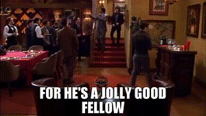For he's a jolly good fellow