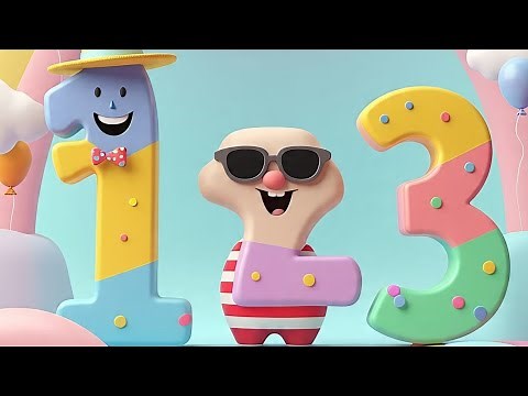 🍭🎉🧸1234 Numbers Song | 12345 Counting for Kids, ABC Songs, ABCD, Nursery Rhymes, Baby Song