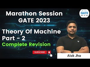 Marathon Session | Complete Revision | Theory Of Machine | Part - 2 | Alok Jha