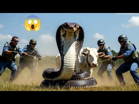 Brave Heroes Face GIANT SNAKE in EPIC Battle to Save Mother cow