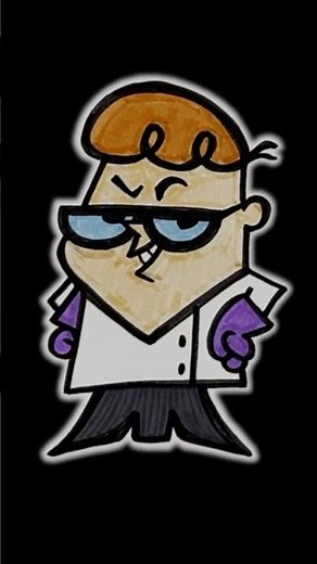 🧪 Dexter (Dexter’s Laboratory) #howtodraw #drawing #drawingtutorial #cutedrawings #art #myartistkid