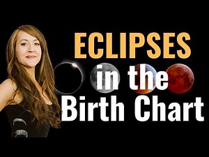 ECLIPSES in the BIRTH CHART! What does it mean to be born near an eclipse?
