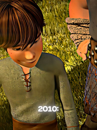 How to Train Your Dragon cartoon edit 4K 120fps