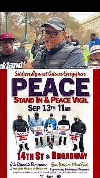 Oakland Unites For Peace After Violent Week