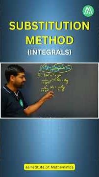 Substitution Method | Integrals | Class 12 | Lecture 2