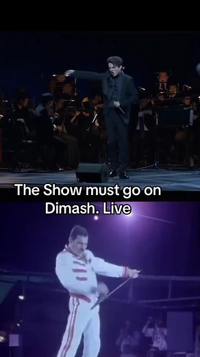 Dimash Performs 'The Show Must Go On' Live with Queen