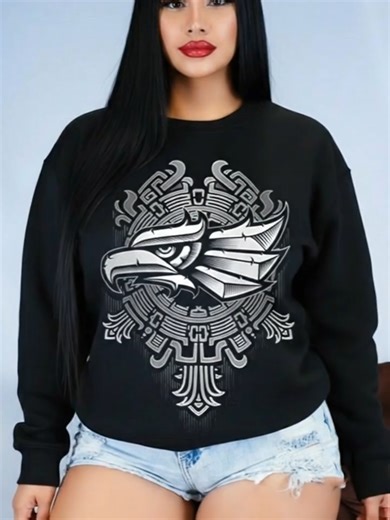 The perfect sweatshirt #aztec#aztecwarrior#chicanoculture #chicanostyle #chicanastyle #chicano #brownpride #oldschool #mexican #mx #fyp