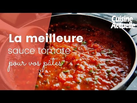Sauce tomate MAISON inratable 🍅 | Recette facile pour des pâtes savoureuses