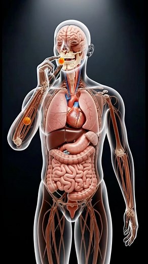 Discover what actually happens inside your body when you eat the Miracle Berry. In this dark, cinematic 3D anatomical breakdown, we explore how miraculin rewires your taste receptors, how your stomach breaks down the berry, how nutrients travel through your intestines, and how your organs react within minutes. From glowing nutrient absorption to potential side effects like irritation, allergies, or blood sugar spikes — this short video reveals everything in a visually powerful way. 👉 Subscribe 