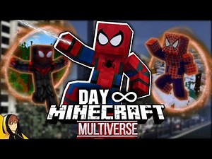 I Survived ∞ Days? in the Multiverse as Spiderman in Minecraft... Here's What Happened!