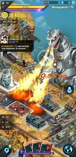 Godzilla Defensive Force - Burning Godzilla vs Mechagodzilla 1975