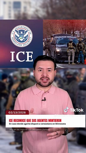 ICE reconoce que sus agentes mintieron bajo juramento en caso de venezolano herido de bala en Minnesota.