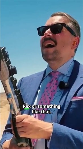 The Jurassic World gun that made his dad buy two! #marcgebauer #guns #viral #fyp