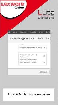 Eigene E-Mailvorlage in Lexware Office erstellen – so geht’s!